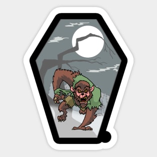 Wolfman Sticker